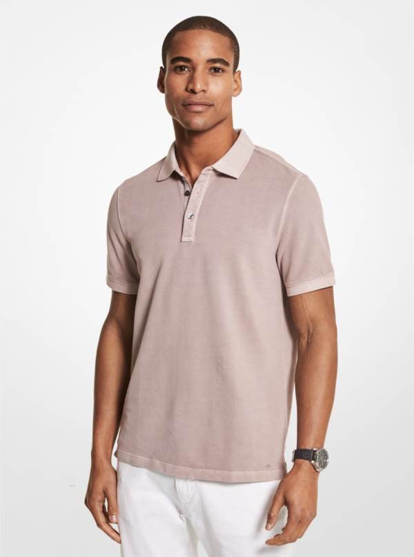 Panske Polokosele Michael Kors Cotton Piqué Marhule - Oblecenie Michael Kors Nejlevnejsi | YFNOW-6458